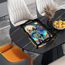 Load image into Gallery viewer, Acrylic Moonlight Cat 5D Diamond Painting Tray Art Craft for Home Decor