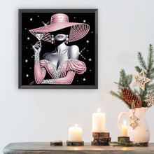 Load image into Gallery viewer, Diamond Painting - Partial Special Shaped - Lady (30*30CM)