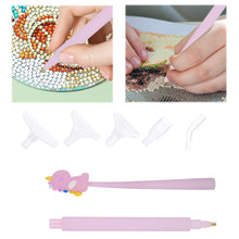 Load image into Gallery viewer, Cartoon Diamond Painting Pen Diamond Art Drill Pen with 6 Pen Tips DIY Supplies