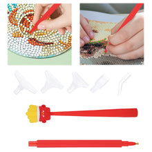 Load image into Gallery viewer, Cartoon Diamond Painting Pen Diamond Art Drill Pen with 6 Pen Tips DIY Supplies