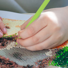 Load image into Gallery viewer, Cartoon Diamond Painting Pen Diamond Art Drill Pen with 6 Pen Tips DIY Supplies