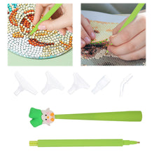 Load image into Gallery viewer, Cartoon Diamond Painting Pen Diamond Art Drill Pen with 6 Pen Tips DIY Supplies