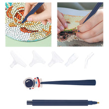 Load image into Gallery viewer, Cartoon Diamond Painting Pen Diamond Art Drill Pen with 6 Pen Tips DIY Supplies
