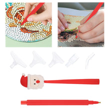 Load image into Gallery viewer, Cartoon Diamond Painting Pen Diamond Art Drill Pen with 6 Pen Tips DIY Supplies