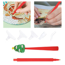 Load image into Gallery viewer, Cartoon Diamond Painting Pen Diamond Art Drill Pen with 6 Pen Tips DIY Supplies