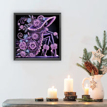 Load image into Gallery viewer, Diamond Painting - Partial Special Shaped - Elegant Lady (30*30CM)