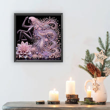Load image into Gallery viewer, Diamond Painting - Partial Special Shaped - Elegant Lady (30*30CM)
