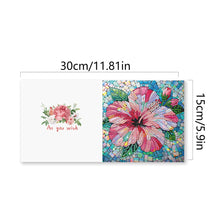 Load image into Gallery viewer, 6PCS DIY Diamond Art Greeting Cards Creative Birthday Card Kit Gifts (Flower)