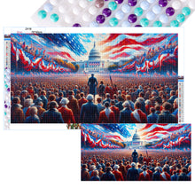 Load image into Gallery viewer, Diamond Painting - Full Round - Gathering Of Thousands Of People (70*40CM)