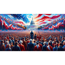 Load image into Gallery viewer, Diamond Painting - Full Round - Gathering Of Thousands Of People (70*40CM)