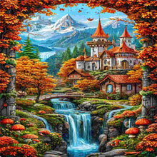 Load image into Gallery viewer, Diamond Painting - Full Round - Castle Scenery (40*70CM)