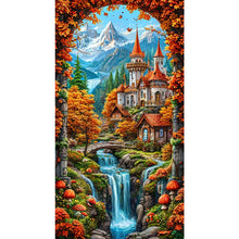Load image into Gallery viewer, Diamond Painting - Full Round - Castle Scenery (40*70CM)