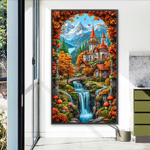 Load image into Gallery viewer, Diamond Painting - Full Round - Castle Scenery (40*70CM)