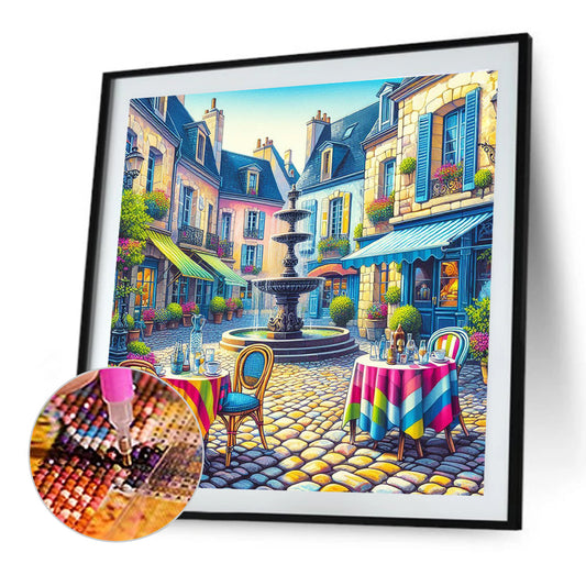 Diamond Painting - Full Round - Street Scenery (50*50CM)