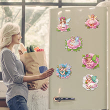 Load image into Gallery viewer, 6Pcs Acrylic Animals Diamond Painting Refrigerator Magnet for Fridge Whiteboards