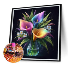 Load image into Gallery viewer, Diamond Painting - Full Round - Glow-In-The-Dark Flowers (30*30CM)