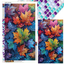 Load image into Gallery viewer, Diamond Painting - Full Round - Colored Maple Leaves (40*70CM)