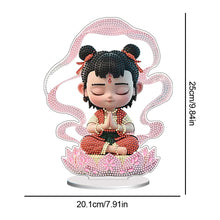 Load image into Gallery viewer, Ne Zha Acrylic Table Top Diamond Painting Ornament Kits Desktop Diamond Art Kits