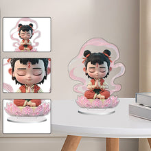 Load image into Gallery viewer, Ne Zha Acrylic Table Top Diamond Painting Ornament Kits Desktop Diamond Art Kits