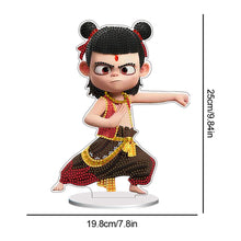 Load image into Gallery viewer, Ne Zha Acrylic Table Top Diamond Painting Ornament Kits Desktop Diamond Art Kits