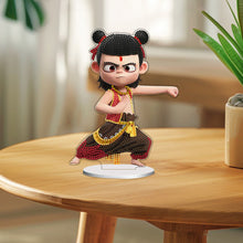 Load image into Gallery viewer, Ne Zha Acrylic Table Top Diamond Painting Ornament Kits Desktop Diamond Art Kits