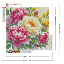 Load image into Gallery viewer, Diamond Painting - Full Round - Flower (40*40CM)