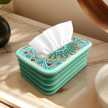 Load image into Gallery viewer, Mandala Toilet Paper Towel Box Diamond Painting Tissue Box (CJH002)
