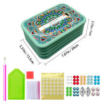 Load image into Gallery viewer, Mandala Toilet Paper Towel Box Diamond Painting Tissue Box (CJH002)