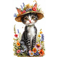 Load image into Gallery viewer, Diamond Painting - Full Round - Cat (30*50CM)