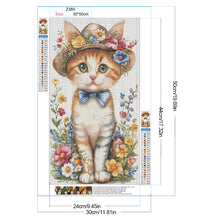Load image into Gallery viewer, Diamond Painting - Full Round - Cat (30*50CM)
