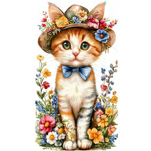 Load image into Gallery viewer, Diamond Painting - Full Round - Cat (30*50CM)
