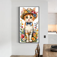Load image into Gallery viewer, Diamond Painting - Full Round - Cat (30*50CM)