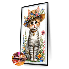 Load image into Gallery viewer, Diamond Painting - Full Round - Cat (30*50CM)