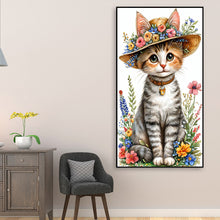 Load image into Gallery viewer, Diamond Painting - Full Round - Cat (30*50CM)