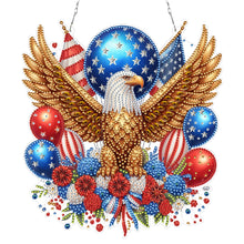 Load image into Gallery viewer, Independence Day Eagle 2D Flat DIY Diamond Art Pendant Wall Decor for Home