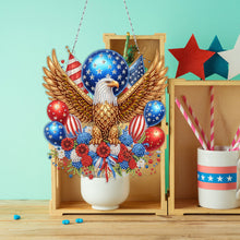 Load image into Gallery viewer, Independence Day Eagle 2D Flat DIY Diamond Art Pendant Wall Decor for Home