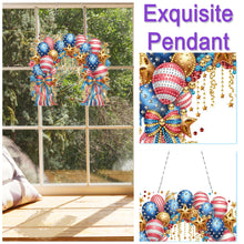 Load image into Gallery viewer, US Independence Day Acrylic Diamond Painting Hanging Pendant for Home Wall Decor