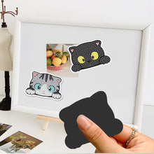 Load image into Gallery viewer, 5Pcs Diamond Painting Refrigerator Magnets Diamond Art Kits for Adults (Cat D)