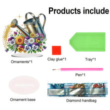 Load image into Gallery viewer, Acrylic Special Shape Cactus Pots Desktop Diamond Art Kits for Home Office Decor