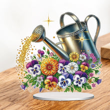 Load image into Gallery viewer, Acrylic Special Shape Cactus Pots Desktop Diamond Art Kits for Home Office Decor