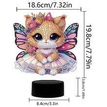 Load image into Gallery viewer, Butterfly Animal Diamond Painting Night Light Diamond Art Lamp Home Decoration