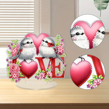 Load image into Gallery viewer, Special Shaped Desktop Diamond Art Kits Diamond Painting Desktop Ornaments Kit