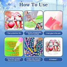 Load image into Gallery viewer, Special Shaped Desktop Diamond Art Kits Diamond Painting Desktop Ornaments Kit