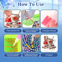 Load image into Gallery viewer, Special Shaped Desktop Diamond Art Kits Diamond Painting Desktop Ornaments Kit