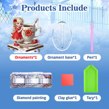 Load image into Gallery viewer, Special Shaped Desktop Diamond Art Kits Diamond Painting Desktop Ornaments Kit