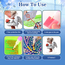 Load image into Gallery viewer, Special Shaped Desktop Diamond Art Kits Diamond Painting Desktop Ornaments Kit