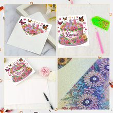 Load image into Gallery viewer, 6Pcs Cake Diamond Handmade Card Diamond Painting Greeting Card for Adults