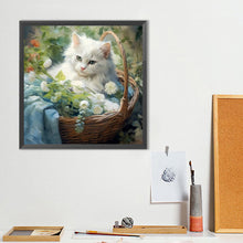Load image into Gallery viewer, Diamond Painting - Full Round - Cat (40*40CM)