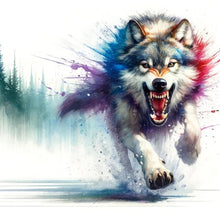 Load image into Gallery viewer, Diamond Painting - Full Round - Wolf (40*40CM)