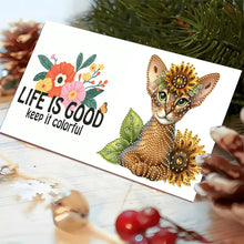 Load image into Gallery viewer, 6pcs Diamond Art Cards DIY Diamond Painting Gift Card Diamond Art Greeting Cards